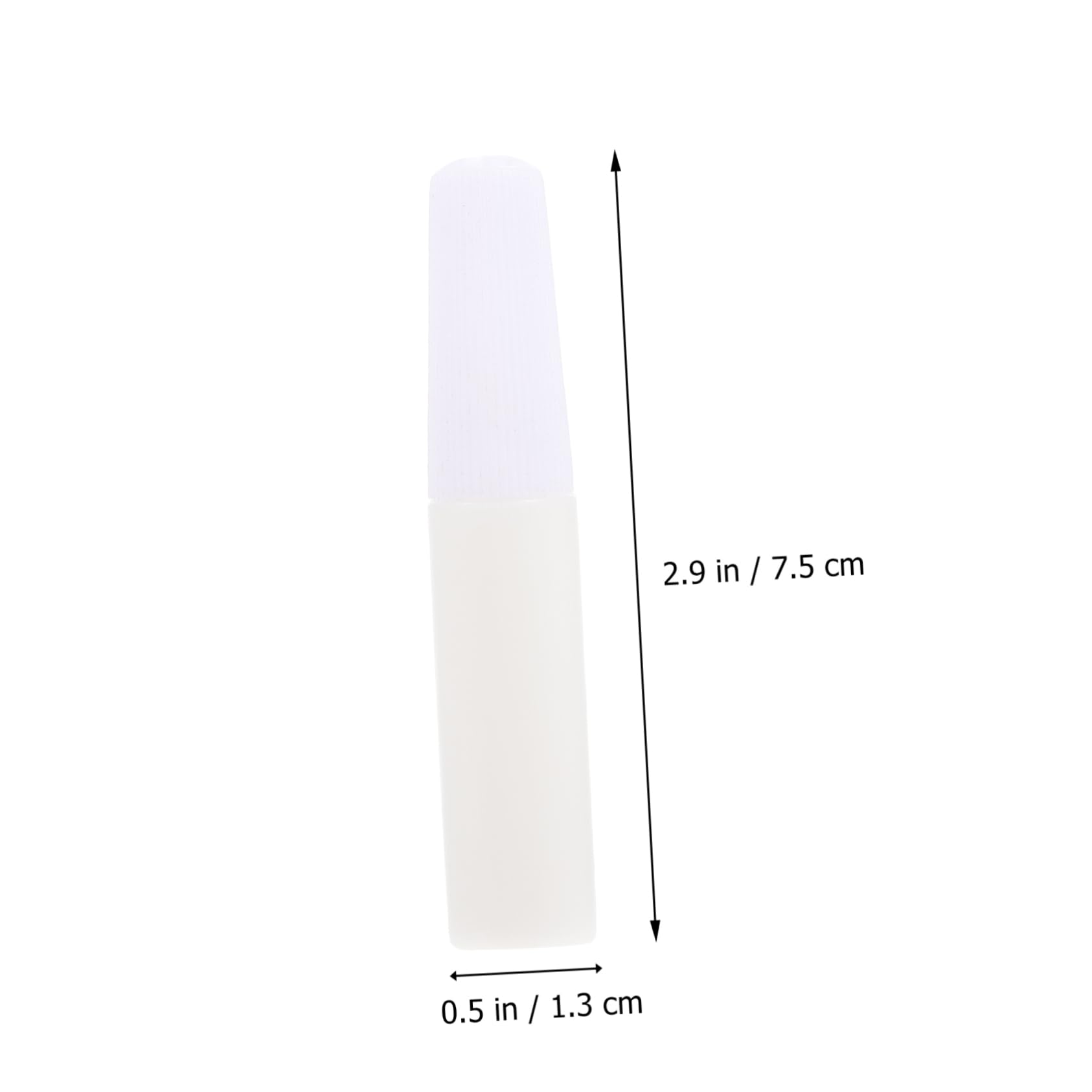 50 Pezzi Colla Bianca Idrosolubile da 6ml Bottiglia per Artigianato Fai da Te Colla Liquida Multifunzione Forte Adesività per Uso Personale e Professionale