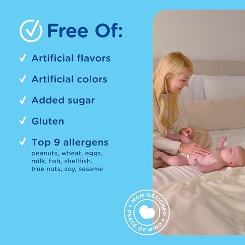 Mommy's Bliss 4-Piece Newborn and Baby Essentials Kit - with Gripe Water, Gas Relief Drops, Vitamin D 400IU, and Saline Drops/Spray - The Perfect Baby Gift.