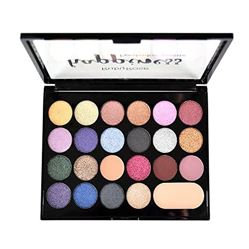 PALETA DE SOMBRAS HAPPINESS 22 CORES + 1 PRIMER RUBY ROSE HB-1003