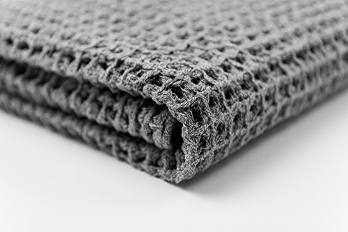 Onsen Bath Towel - 100% Supima Cotton, Lightweight, Cinder Grey