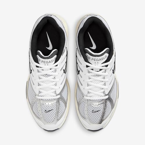 Nike Air Pegasus 2005 Women's Shoes (HQ1675-100, White/Coconut Milk/Black/Metallic Silver)4