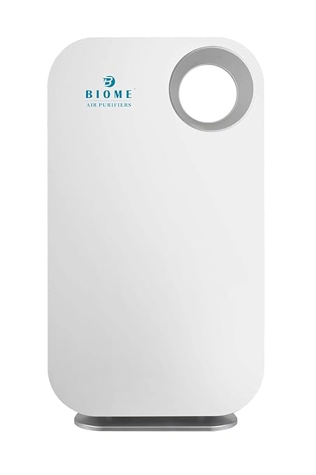 BIOME AIR PURIFIER: EUROPA 602-3000 SQ FT - 9+ FILTRATION, HEPA, ACTIVATED CHARCOAL, CARBON, UV LAMP TIA2, 10M NEGATIVE IONS, REMOVES 99.9% FORMALDEHYDE, VOC, BACTERIA, VIRUS, DUST, POLLEN, ALLERGENS