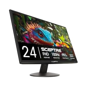 Sceptre Nuevo monitor para juegos de 24 pulgadas 100Hz HDMI x2 altavoces integrados 2025