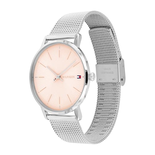 Variante de Tommy Hilfiger reloj mujer 40mm Blush Sunray malla acero