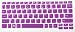 CaseBuy High Quality Semi-Purple Ultra Thin Silicone Gel Keyboard Protector Skin Cover for IBM Lenovo IdeaPad S206, S210, Ideatab K3011W, Yoga 11, Yoga11, Yoga 11s 11.6-Inch, Yoga 3 11.6", Flex 3 11.6" Convertible Ultrabook (if your "enter" key looks like "7", our skin can't fit)