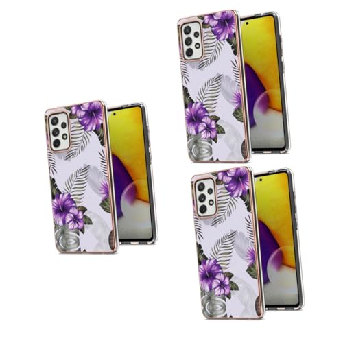 Coque TPU antichoc protégez votre smartphone avec style bordure dorée OSALADI 3 pièces