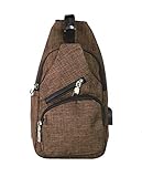 NuPouch Daypack, Brown, Regular