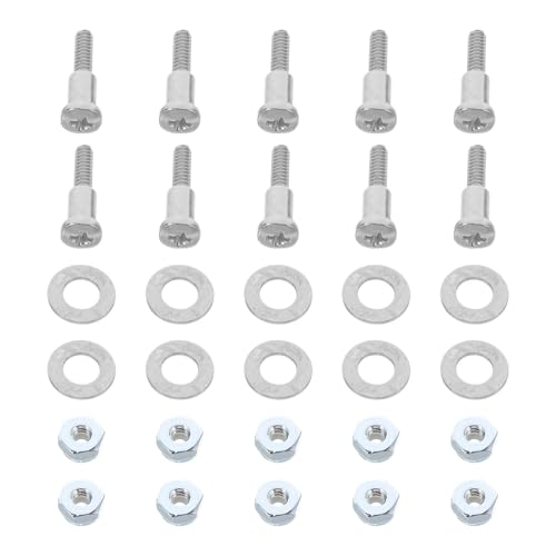 Homoyoyo 10sets Viti Di Ricambio Per Tagliacapelli Confezione Di Viti Per Tagliacapelli Dadi Guarnizioni
