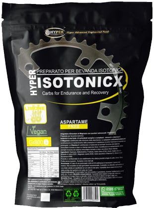 Isotonicx Integratore Isotonico 800g Limone | Sali Minerali e Carboidrati Idratazione e Energia | Elettroliti Magnesio Vitamina C | Bevanda Energetica Ciclismo, Corsa, Fitness e Sport di Endurance