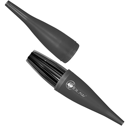 DILAW Shisha Ice Bazooka + Alu Mundstück + Silikonschlauch Set Kombinierbar mit Allen Handelsüblichen Schläuchen Black – Bild 4