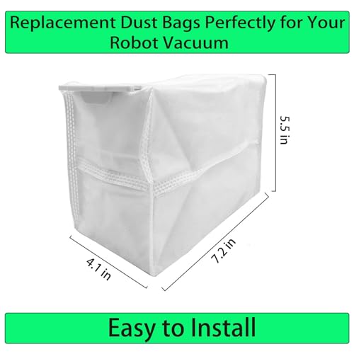 Image of 10 Pcs Replacement Dust Bags for SAMSUNG Jet Bot+ / Bot AI+ Vacuum Cleaner
