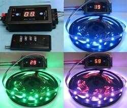 RGB Color Changing Flexible LED Strips, 5M Spool- 12v, (16.4ft)