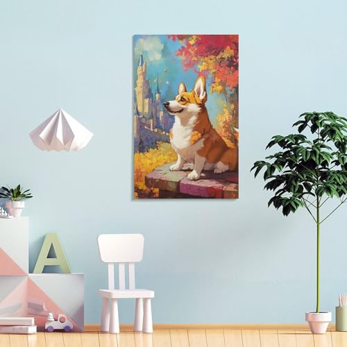 Affiche Corgi pour une décoration murale de chambre moderne - 4
