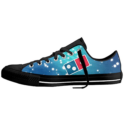 Dominoâ‚¬s Pizza Logo Unisex Classic Canvas Lace Up Shoes Sneakers For Men