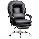 IODOOS オフィスチェア デスクチェア テレワーク リクライニング 肉厚座面 事務椅子 昇降機能付き 連動型肘掛 ブラック 943B