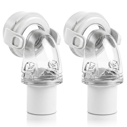 Replacement Elbows for ResMed AirFit F20 F30 & Airtouch F20 F20/F30 Elbow Connector Allows for 360 Quick Release Rotation Easy to Install & Secure Fit CPAP Supplies