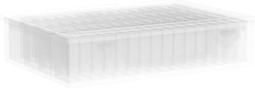 Vista 18 de ARTDOT 56 contenedores de almacenamiento para kits de arte de diamantes para adultos, paquete de 2 contenedores portátiles de almacenamiento