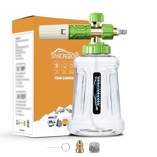DANCINGBOAR Schaumkanone Schneeschaumlanze, 1L Einstellbare...