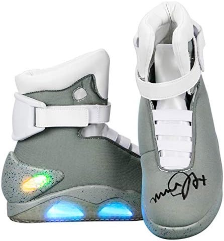Michael J. Fox Autographed Back to the Future Part II Marty McFly Shoes
