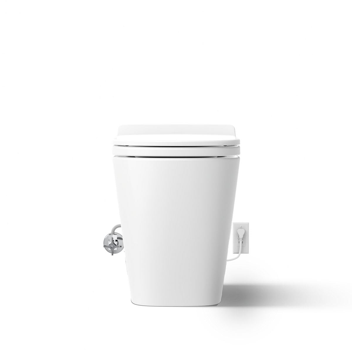 Kohler Doble capa de una pieza extendida inodoro delgado salpicaduras