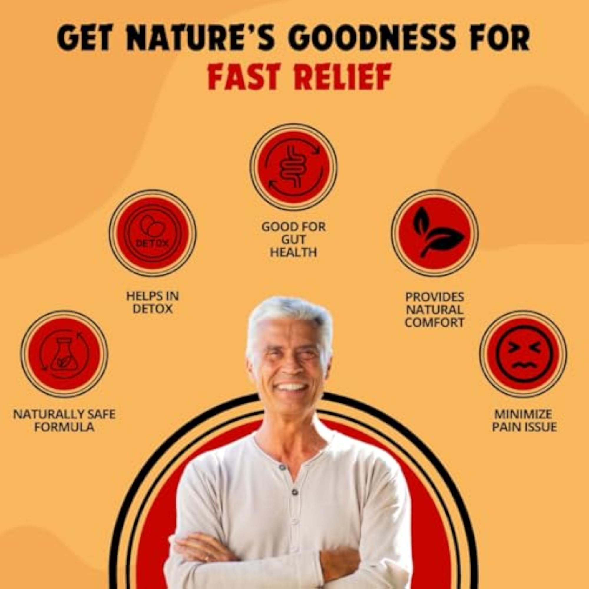 Ayurvedic Piles Relief Capsules, 20 Vegetarian Capsules