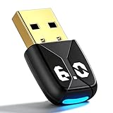 Connexion simultanée jusqu’à 5 appareils Bluetooth: Grâce à cet adaptateur Bluetooth PC, vous pouvez connecter simultanément plusieurs appareils comme souris Bluetooth, clavier, casque audio, haut-parleur, smartphone ou manette de jeu. Cette cle usb bluetooth transforme facilement votre ordinateur en centre de connexion sans fil pour le bureau ou le gaming.