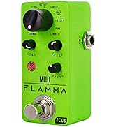 FLAMMA FC05 Mini Modulation Pedal with Chorus Flanger Tremolo Phaser Vibrato Rotary Liquid Autowa...