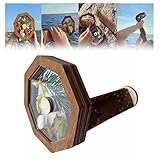 JYQQWA DIY Kaleidoscope Kit for Kids - Magic Rotating Kaleidoscope Glasses Outdoor Toy Assembly Kit,...
