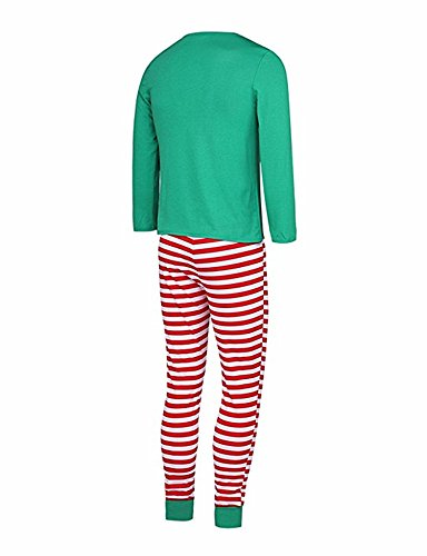 Mai Poetry Family Matching Christmas Pajamas Set Santa Printed Sleepwear Sets for The Family XAMS Gift for Adult and Kids Infant (Medium, Men) - Thumbnail 5