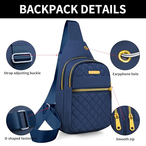 Image of Aisijimo Small Sling Bag For Women Men Casual Crossbody Sling Backpack | Small