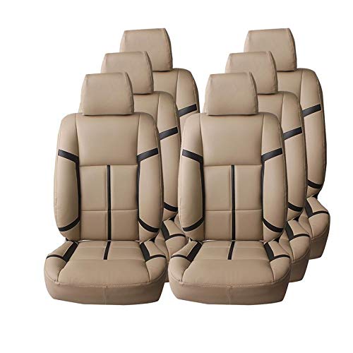 AutoFurnish (CZ129, BeigeBrown Compatible with Maruti Brezza