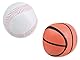 Lena 62164 - Soft Sportbälle 4er Set, Bälle als Fußball, Volleyball, Basketball und Rugbyball, Softbälle je 10 cm, im Netz, Spielbälle für Kinder ab 1 Jahr, Schaumstoffbälle zum Spielen und Baden