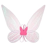 Schmetterlingsform: Engelsflügel nehmen die Form eines Schmetterlings an, wenn er seine Flügel ausbreitet, und die zentralen Knochen der Flügel sind mit Filz zu einer Schmetterlingsform verbunden, die weich, bequem und schön ist und ein charmantes und modisches Gefühl im Freien vermittelt.
