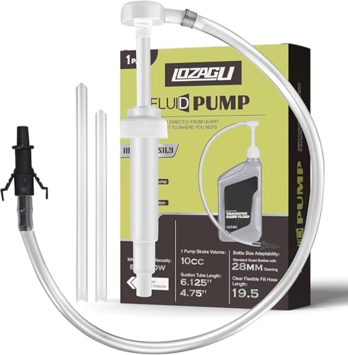 Fluid Pump for Quart Bottles with 10cc Stroke