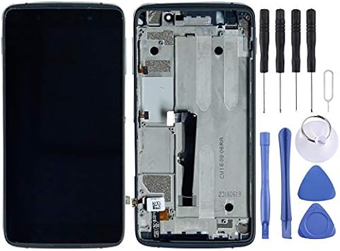Daguys OEM LCD Screen for Alcatel One Touch Idol 4 LTE / 6055 Digitizer Full Assembly with Frame Black