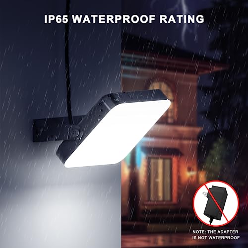 BASON LIGHTING Smart RGBW Flood Lights, Outdoor Ground Lights, 12V Power Adapter Low Voltage Led Landscape Spotlights, IP65 Pathway Light Wired with App Control, 48 Scene Modes, Patio Light, 4 Pack by BASON LIGHTING - Used condition - Image 7