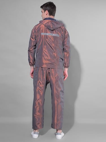 Image of Dollar Rainguard Men's PVC Full Sleeve Solid Reversible Sporty Raincoat Set With Adjustable Hood and Pocket