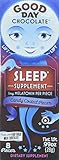 Good Day Chocolate Melatonin Supplement, Natural Sleep Aid (1 Pack)