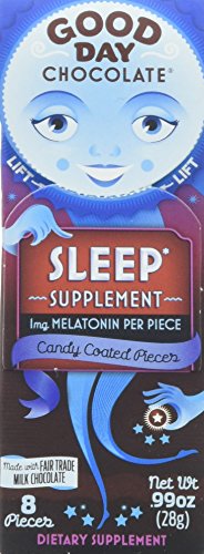 Good Day Chocolate Melatonin Supplement, Natural Sleep Aid (1 Pack) #TOP7