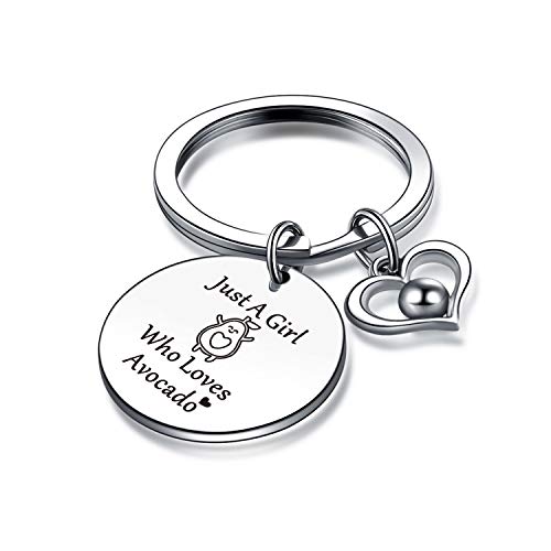 Avocado Gift Vegetarian Keychain Cat Lover Keychain Vegan Jewelry Avocado Cat Jewelry Guacamole Jewelry Avocadoholic Gift Avocado Girl Jewelry Guacamole Gift Avocado Lover Jewelry Vegan Gift