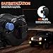 qobsos Fog Light Lamp Pair For 2015-2018 Jeep Renegade Yellow Lens Bumper Replacement,55W,3500k,pack of 2