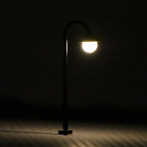 Lym25 10Pcs Model Railway Train Lamp Post 3.7Cm Or 1.46'' Street Lights N Tt Scale Leds New #TOP2