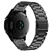 MoKo Band Compatible with Garmin Fenix 5 Quick Fit 22mm Watch Band, Stainless Steel Replacement Strap Fit Fenix 5/5 Plus/Fenix 6/6 Pro/Forerunner 935/945/Instinct/Approach S60 - Black