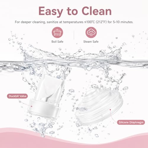 12 Piezas Repuestos Extractor De Leche Momcozy M5 miniatura 3