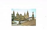 Genérico POSTAL ANTIGUA GALICIA SIN CIRCULAR SANTIAGO DE COMPOSTELA CATEDRAL FACHADA DE LA AZABACHERIA