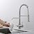 Fonveth 3 Way Kitchen Faucet, Drinking Water Faucet, Filter Kitchen Faucet for Water Filtration System, 3 in 1 Commercial Style Pull-Down 2 Handles, Brushed Nickel