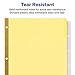 Avery Mini WorkSaver Insertable Tab Dividers, 5.5 x 8.5 inches, 5-Tab Set, 1 Set (11102)