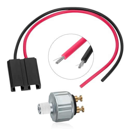 Image of M MATI Brake Switch Stoplight Pressure Switch & Pigtail Wire Connector for Polaris RZR 570 800 2010-2014 Ranger 500 800 2010 4012866