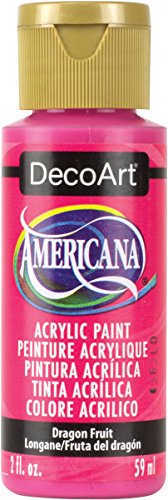 Image of DecoArt DA300-3 Americana Acrylic Paint, 2-Ounce, Dragon Fruit