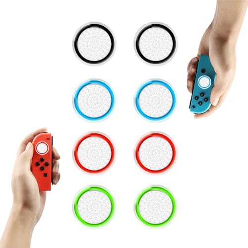 アナログスティックカバー キャップ ロッカーキャップ 【Switch/Switch Lite/Switch Oled 対応】 親指グリップキャップ ジョイスティックキャップ Nintendo Joy-Con ジョイスティックカバー 保護カバー 対応 Swi